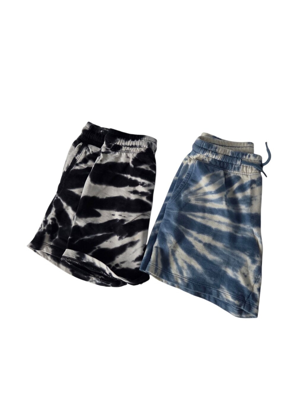 Boys 2 Pair Tie Dye Terry Shorts